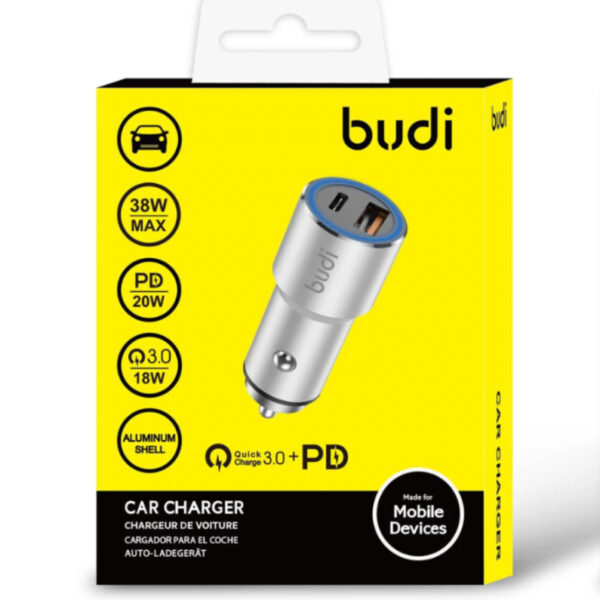 Budi Car charger Pack of 5