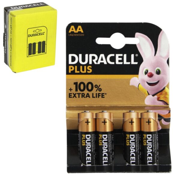 Duracell AA cells Pack of 20 x 4AAcells
