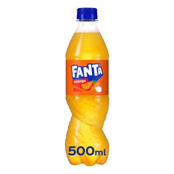 American fanta Orange flavor 500ml bottle Pack of 12