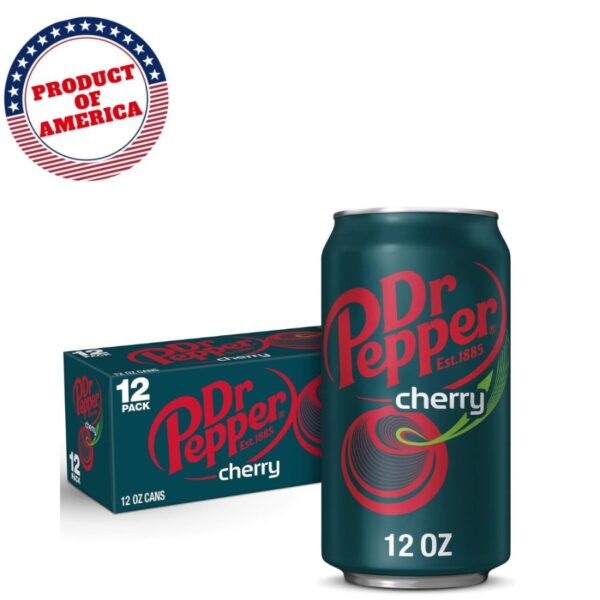 Dr. pepper cherry 355ml can Pack of 12