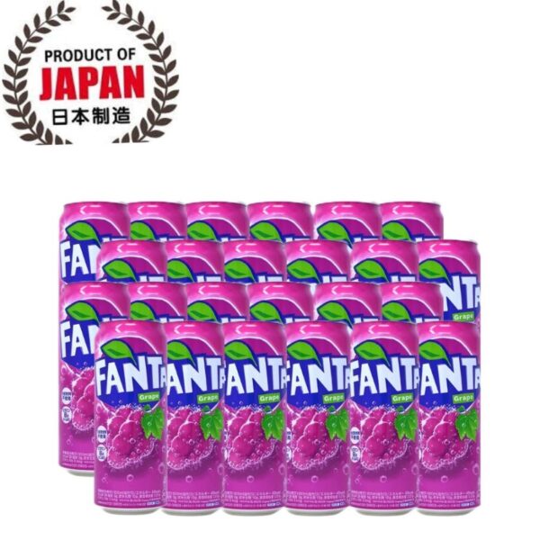 Japanese fanta grape 500ml Pack of 24