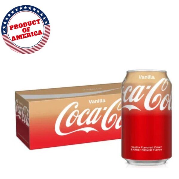 Coca cola Vanilla can 355ml pack of 12