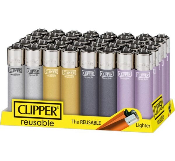 Metallic Clipper Pack of 40