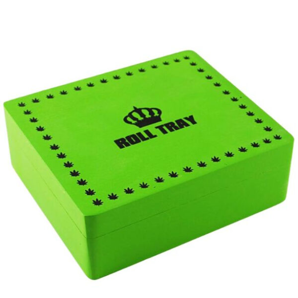 Wooden roll tray box (large)